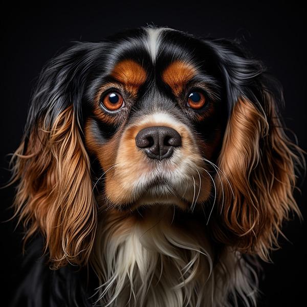 King Charles Spaniel AI Print