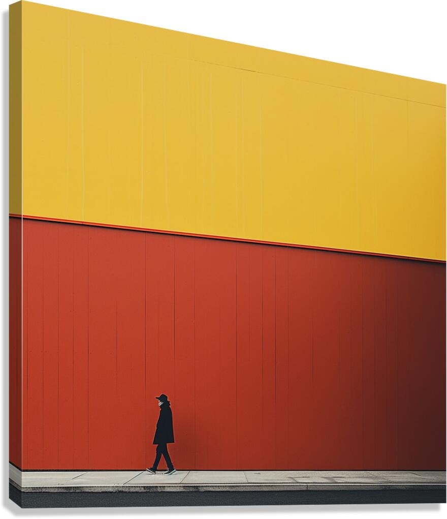 Minimalist AI Canvas Print