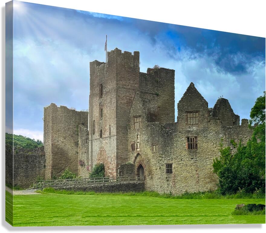 Ludlow Castle Canvas Print