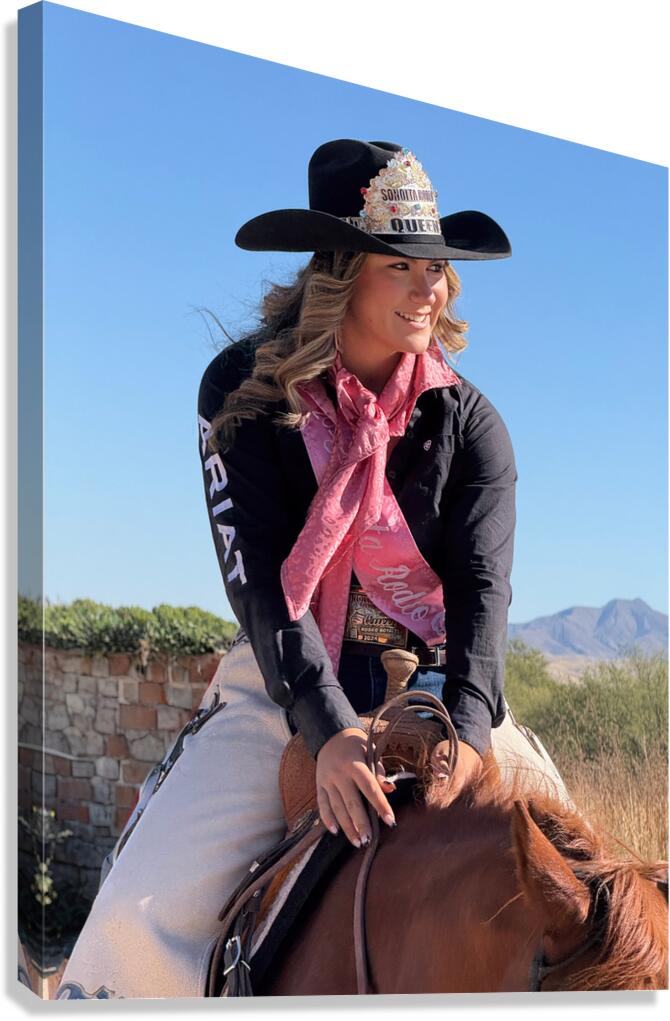 Rodeo Queen Canvas Print