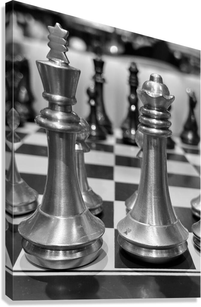 Chess Royalty Canvas Print