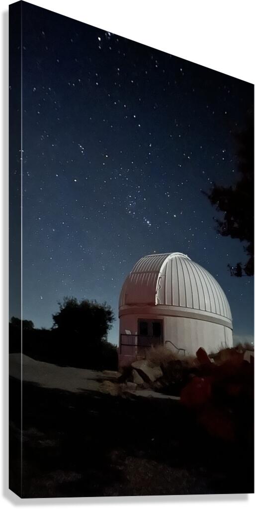 Kitt Peak at Night Canvas Print