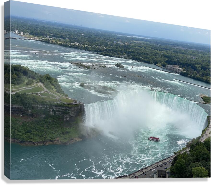 Niagara From Above Canvas Print
