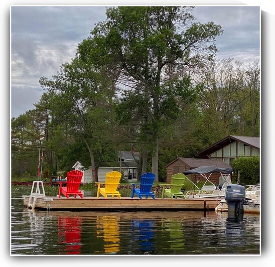 On the Dock by Bob Hudson