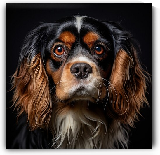 King Charles Spaniel AI by Bob Hudson