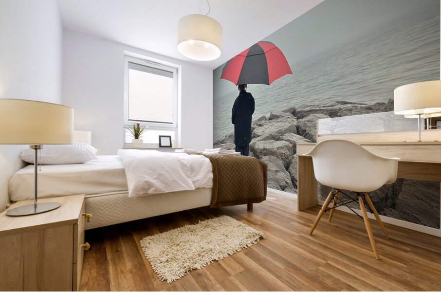 Longing for Sunshine Mural print