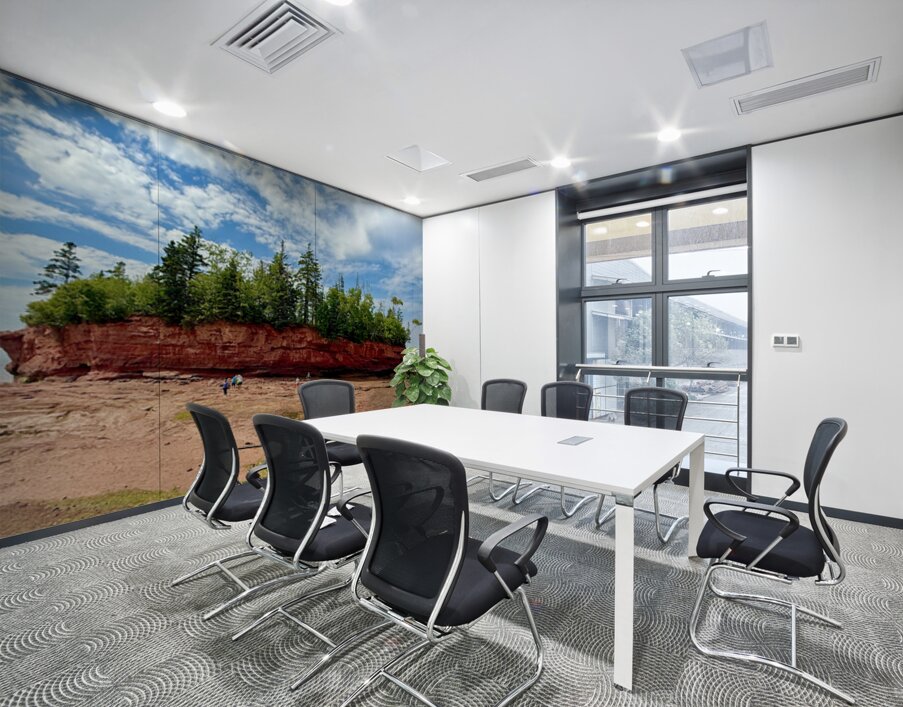 Burntcoat Head Park Wall Printing