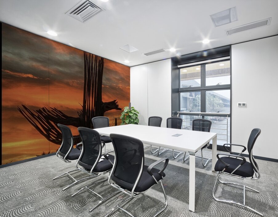 Orange Arizona Sky Wall Printing