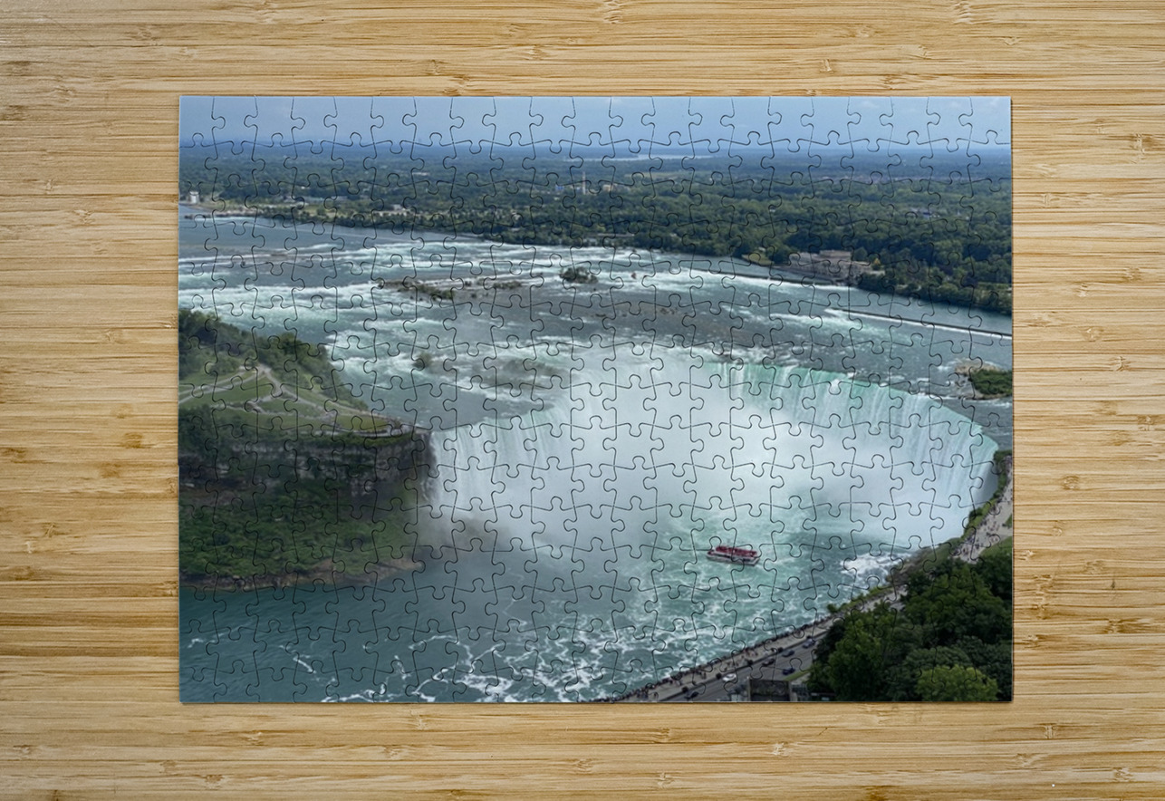 Niagara From Above Bob Hudson Puzzle printing