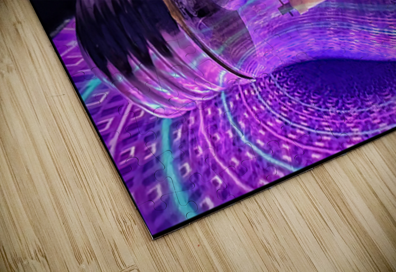 Purple Bulb Bob Hudson Puzzle